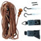 Garneck 1 Set Fenstervorhänge, Werkzeug, Fensterblenden für Zuhause, Rollozubehör, Vorhangzubehör, Vorhangreparatur, Seilrollo, Beschläge, Bambusrollo, Polyester