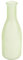 Ideen mit Herz Bouteille décorative | Printemps | Vase pour Fleurs séchées ou Herbes | DIY | Vintage | Shabby Chic | Style Maison de Campagne | Diamètre : 6 cm | Hauteur