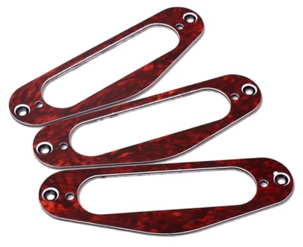 HEMOTON Gitarren-tonabnehmer-montagesatz Gb405d 15 Mm Innenloch Single Coil/style E-gitarren Dunkelrot