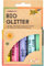 folia 57812 - Bio Glitter Mix RAINBOW M, 5 Tuben à 7g, organischer Glitzer in 5 verschiedenen Farben, zum Verzieren und Dekorieren