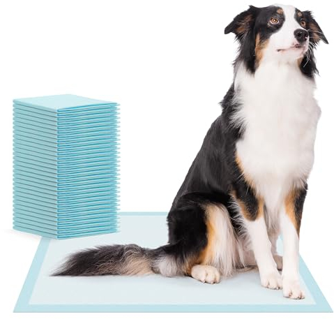 90x ARNOMED® Welpen Unterlagen 60x90cm, Saugfähige PIPI Matten für Hunde & Welpen, Puppy & Dog Pads, Trainigspad, Inkontinenzunterlagen Hund, Hundeunterlagen PIPI, Matten Auslaufsicher