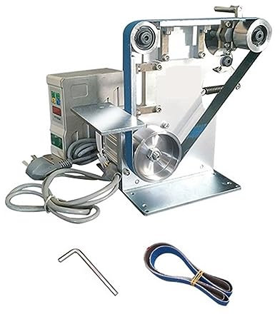 Smerigliatrice da banco, levigatrice a nastro, Levigatrice A Nastro Grinder Affilacoltelli 762x25mm Levigatrice A Nastro Elettrico Macchina For La Lavorazione Del Legno Nastri Abrasivi Smerigliatrice