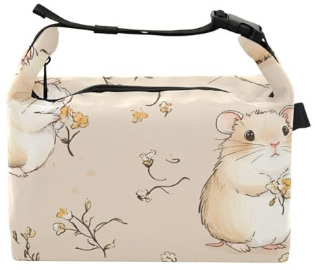 ZRWLUCKY Sweet Animal and Branch - Contenitore termico per il pranzo, per ragazze, per picnic all'aperto