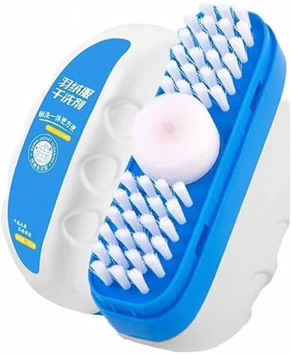 Down Jacket Dry Cleaning Agent with Brush, Dry Cleaning of Down Garments Quick Cleaning Agent, Cleaner Down Jacket Laundry One Wipe to Cleaning Wash Free Spray (1)
