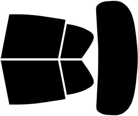 TINTCOM Lámina Tintada Precortada para BMW Serie 1 F20 5 Puertas Compacto 2011-2019 - (20% Oscuro Ahumado) - Cristales Laterales Traseros y Luneta - Protección UV, Reducción de Calor