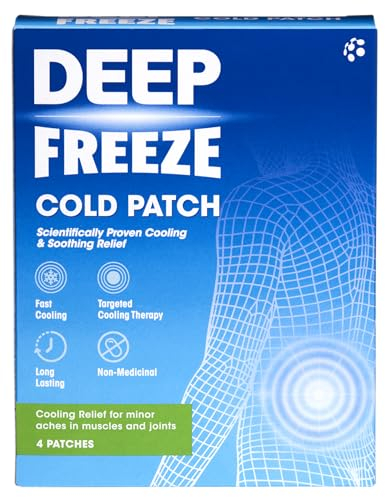 DEEP FREEZE PAIN RELIEF COLD PATCHES 4'S