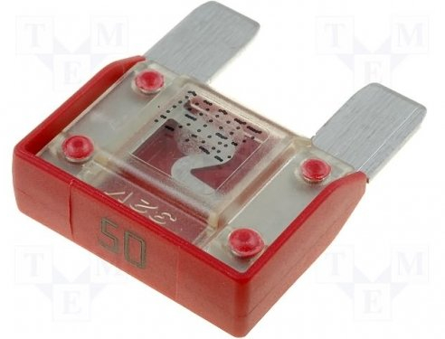 KFZ Maxi 29mm Sicherung Flachsicherung 50A Farbe Rot Maxival