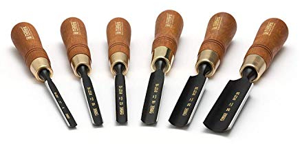 Narex Set mit festeren Hohlkehlen Premium, Wood Line Plus 8-10-12-16-20-26