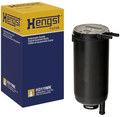 HENGST - Kraftstofffilter H311WK - Hochwertiger Kraftstoff-Leitungsfilter für KFZ - Entfernt Staub und Schmutz aus Otto- oder Dieselmotoren - Schützt das Einspritzsystem