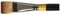 Daler-Rowney System3 Acrylic Brush, Synthetic Hair, Short Handle, Short Flat, 1in