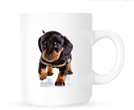 Dachshund - Cute Puppy Dog - Novelty Tea/Coffee Mug/Cup - Great Gift Idea