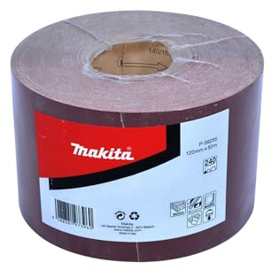 Makita Schleifpapier Rolle, 120 mm x 50 m, K240, P-38255