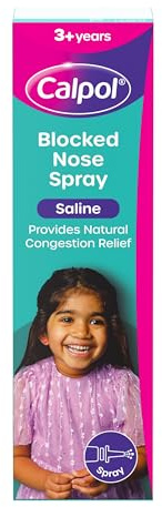 Calpol Blocked Nose Spray for Natural Congestion Relief (1 x 15ml)