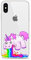Trendario Handyhülle für Apple iPhone X - Hülle - Schutzhülle mit Motiv - TPU Silikon Hülle - Case - Cover - Schale - Backcover - Handytasche (Einhorn)