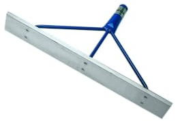 Idealspaten WEG40021 Alu-Teerverteiler Sieger mit C-Profil 80cm/34 mm, Silber, 40 x 25 x 15 cm