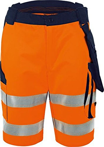 Vizwell Triuso Warnschutz Kontrast Short (52, Leuchtorange)