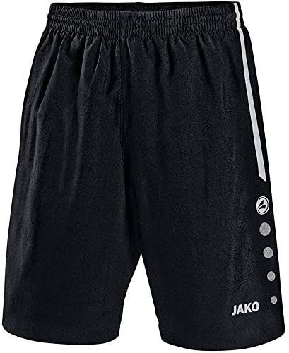 JAKO Kinder Sporthose Turin, Schwarz/Weiß, 116