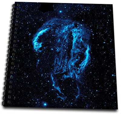 3dRose db_284432_1 Stellar Universe Scene Space Science Zeichenbuch, 20,3 x 20,3 cm, Papier, Mehrfarbig, 8x8 drawing book