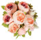 Veryhome Vintage Artificial Peony Seta Fiori Mazzi Decorazione di Cerimonia Nuziale Tavolo da Cucina Cucina Giardino da Giardino Piante da Giardino