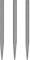 Mission Glide Dart Points - Silver 40mm