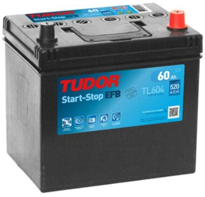 TUDOR BATERIA TUDOR EFB 60AH START-STOP D23+D
