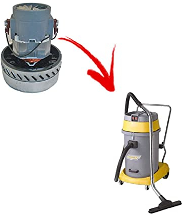 AS590 MOTORE AMETEK aspirazione per aspirapolvere e aspiraliquidi GHIBLI