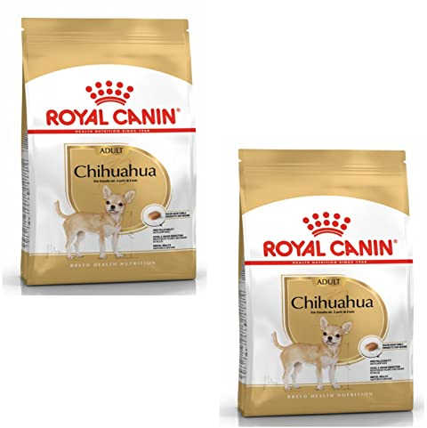 Royal Canin Chihuahua Adult | Doppelpack | 2 x 500 g | Trockenfutter für ausgewachsene Chihuahuas | Zur Unterstützung der Stuhlqualität und der Zahngesundheit | Hohe Akzeptanz