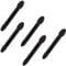 Lidschatten Pinsel, 5 Pcs Sponge Eyeshadow Brush, Lidschatten Pinsel Schwarz, Einweg Lidschatten Applikator Lidschattenpinsel