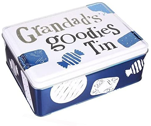 Widdle Gifts The Bright Side Storage Tin Fun Gift - Grandad's Goodies Tin 1916