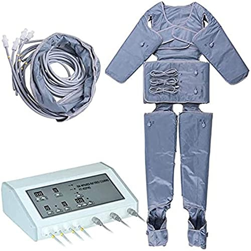 HSRG Body Suits Sauna Clothing, Pressotherapy Lymphatic Drainage Equipment, Far-Infrared Slimming Suit, Helps Ease Swelling, Eliminate Fatigue, for Beauty Salon, Spa