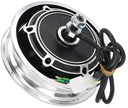 Keenso 48V 500W Elektroroller Nabenmotor, Elektrofahrrad bürstenlose Scheibenbremse Nabenmotor für 10 Zoll Elektroroller
