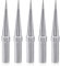 Mesee 5 Stück Bleifreies Lötspitzen-Set ETS Lötkolben Spitzen Schweißkopf Werkzeug Ersatz Zubehör für Weller WE1010NA WES51 WES50 PES51 PES50 WEP70 EC1002 EC1201A