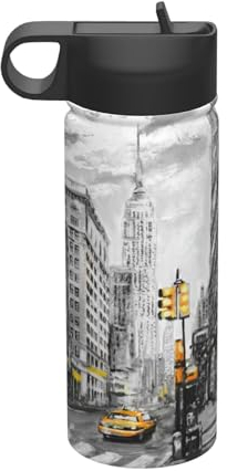 LAMAME Mug isotherme « Love from New York » avec imprimé « Love from New York »
