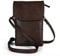 befen Echtleder Handytasche zum Umhängen, Handy Umhängetasche Damen Klein, Handtasche mit Geldbörse zum Umhängen Leder, Crossbody Bag Damen mit Verstellbarer Riemen und Schlüsselanhänger, Braun