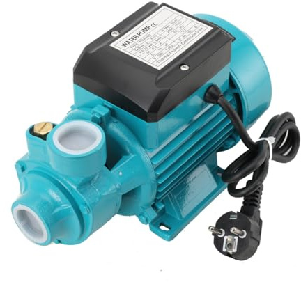 MECUTP Gartenpumpe Selbstansaugend | Wasserpumpe, 370 W Saugpumpe 2850 U/min, Pumpe Wasser Abpumpen Max Kopf 38 m, Absaugpumpe Wasser Edelstahl Und Gusseisen - Max Arbeitsdruck 10 Bar