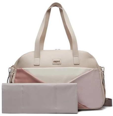 Mayoral - Set Bolso Combinado con Accesorios para Bebé - Práctico y Elegante – Universal para Todas Las sillas de Paseo y Bolso con asa Larga Ref. 19.429 (Rosa 058)