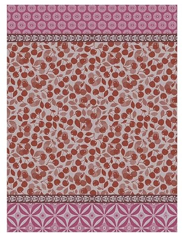 Le Jacquard Francais Geschirrtuch Confitures Cerises Griotte