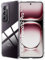 FDHYFGDY Custodia per Oppo Reno 12 Pro 5G, Cover in Silicone TPU Trasparente, Antiurto, Morbida e Sottile