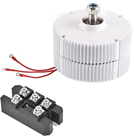 Generatore di Energia Eolica, Generatore Eolico 400 W Generatore a Magneti Permanenti 24 V NE-400, Più Risparmio Energetico, Parti e Accessori Perfetti per Energia Solare