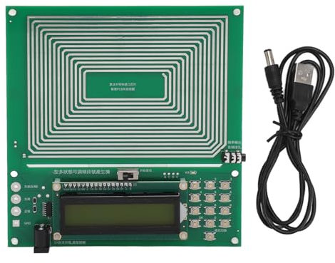 NOENNULL Generador de resonancia de Onda sinusoidal de 0,01 Hz-300000 Hz, generador de Pulso de frecuencia Ultra Baja de 7,83 Hz, Recargable por USB