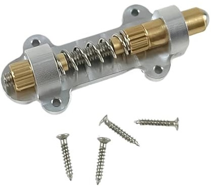 E-Gitarre Messing Tremolo Brücke Stabilisator Stopper Stabilisierung Gerät Scharfschaltung Einsteller Tremsetter ESP Stil Gitarre Teile(Single)