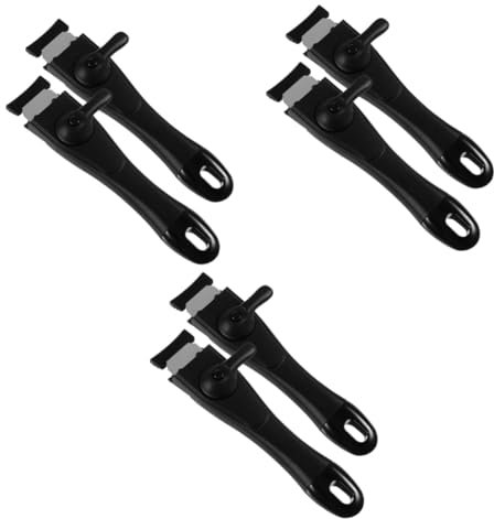PRETYZOOM 3 Set Pinza Manuale per Vasi Lattina Wok Immediato Distributore Utensile Manico della Pentola Rimovibile Manico Universale per Pentola Porta Padelle Gel di Silice Black 2 Pezzi * 3