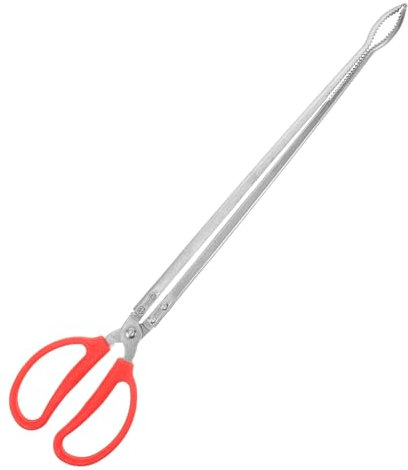 TOPBATHY Strumenti Di Cattura Dei Pesci Pinza Da Pesca Pinza Per Pesce Grabber Granchio Inossidabile Tong Morsetto Ricevitore Curvo Artigli Pescatore Di Pesci Acciaio Silver