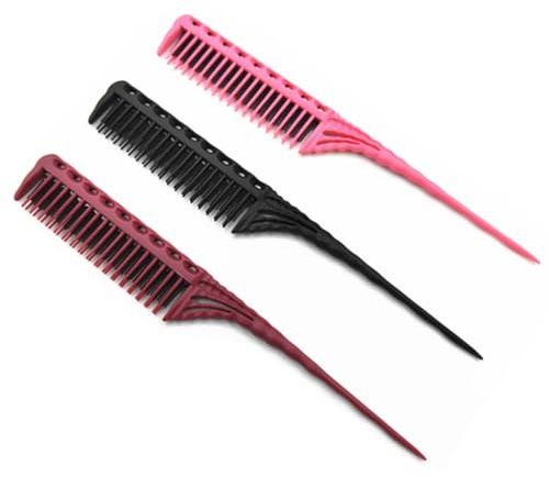3 Pièces Peigne à Cheveux, Peigne de Taquinerie, Peigne à Crêper, Style de Soirée, pour Ajouter du Volume