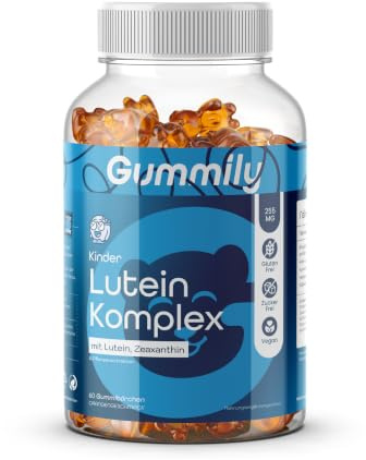 Gummily® Lutein & Zeaxanthin Ayurveda Gummibärchen mit Amla, Kurkuma & Tulsi - für Kinder & Erwachsene