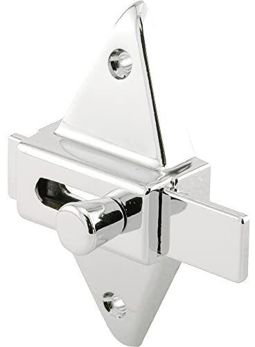 Prime-Line PH 17039 Slide Latch, 2-3/4 In. Hole Centers, Diecast Construction, Chrome (Single Pack)