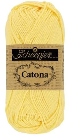 Scheepjes - Scheepjes Catona 403 Lemonade Yarn - 1x50g