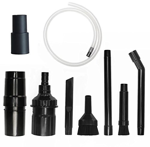 ANBOO 1-1/4inch & 1-3/8'' Vacuum Attachments Mini Micro Tool Attachment 8 Piece Set