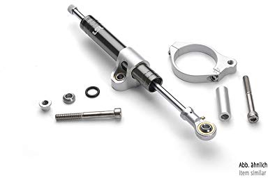 LSL Lenkungsdämpfer Kit KAWASAKI ZX-9R 00-01, titan (Silver)