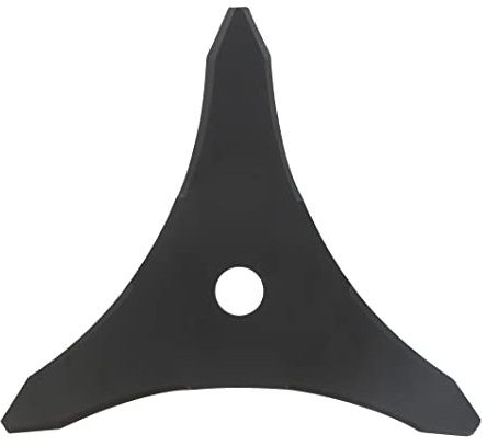 GREENSTAR - Lame 3 Dents Débroussailleuse - Largeur de Coupe : 300 mm - Epaisseur 3 mm - Alésage - 25,4 mm
